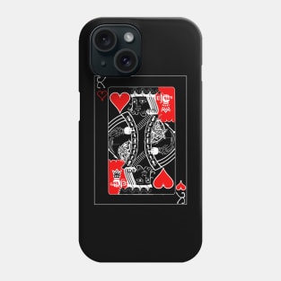 King of Fishing is a Heart. Phone Case