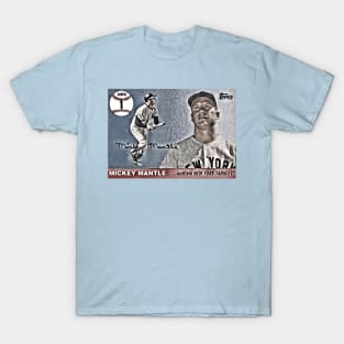 1951 Bowman Mickey Mantle T-Shirt