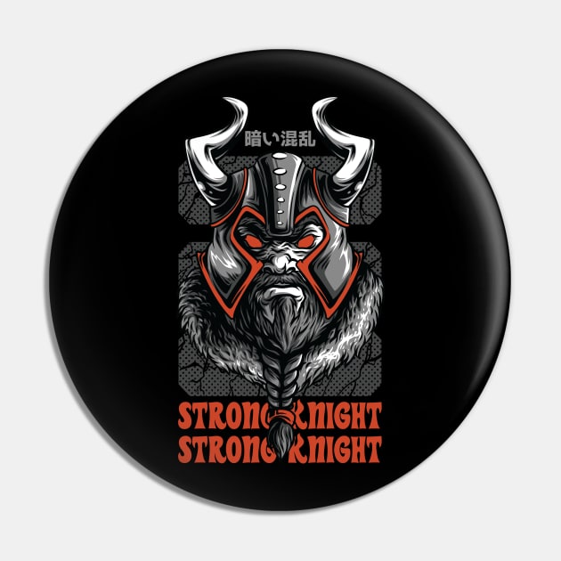 Strong knight Pin by p308nx