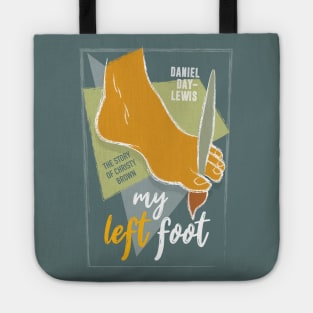 My Left Foot - Alternative Movie Poster Tote