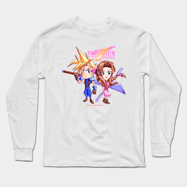 Mens Final Fantasy VII FF7 Aerith Gainsborough Gaming FFVII White T Shirt Mens Final Fantasy VII FF7 Aerith Gainsborough Gaming FFVII White T Shirt