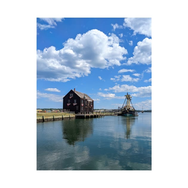 Salem Maritime Historic Site by searchlight