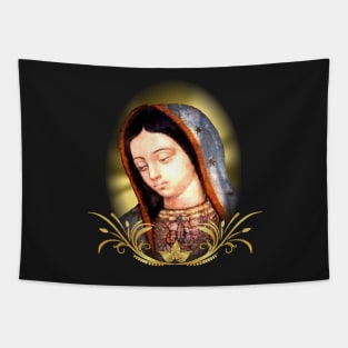 Guadalupe Virgin Mary Our Lady of Mexico Tilma Juan Diego 03 Tapestry
