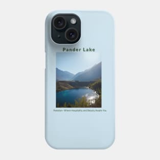 Pander Lake in Pakistan where hospitality and beauty awaits you Pakistani culture , Pakistan tourism Phone Case