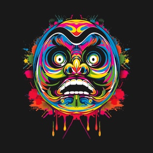 Daruma Doll Japan Pop Art T-Shirt