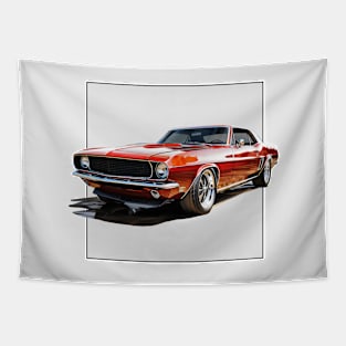 Muscle Car 1960's Tapestry