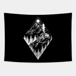 Into The Mountains Tapestry