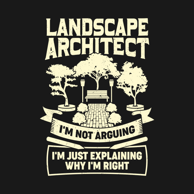 Funny Landscape Architect Job Designer Gift by Dolde08