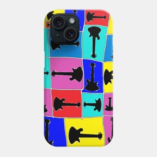 Bass Guitar Pattern 24 Phone Case