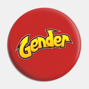 Gender Cheetos Pin