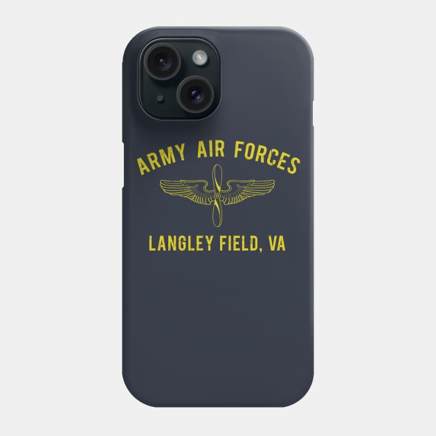 Army Air Langley Phone Case by PopCultureShirts