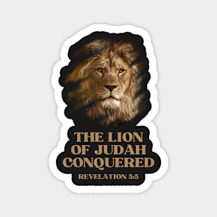 The Lion of Judah has Conquered Magnet