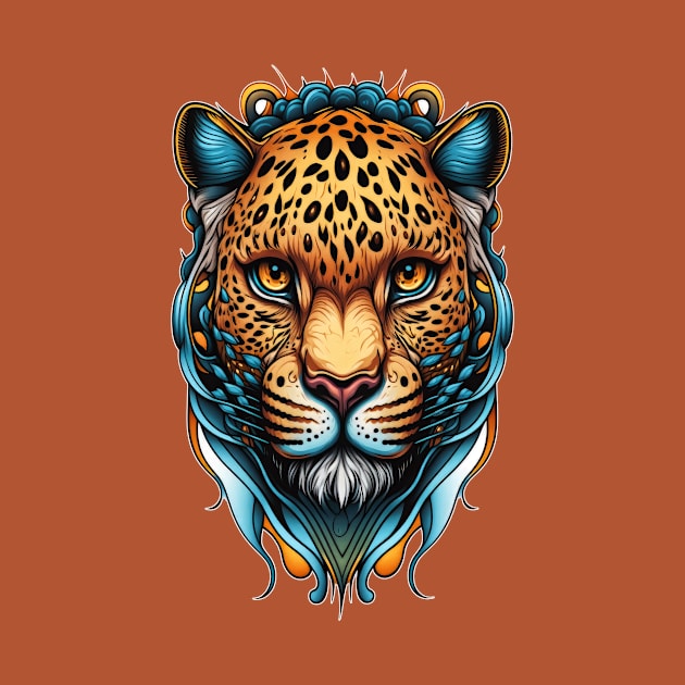 Leopard Stare by ZombieTeesEtc