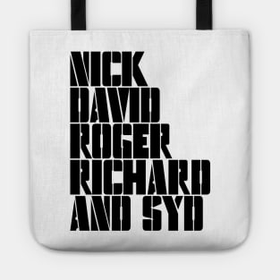 Nick David Roger Richard and Syd Tote