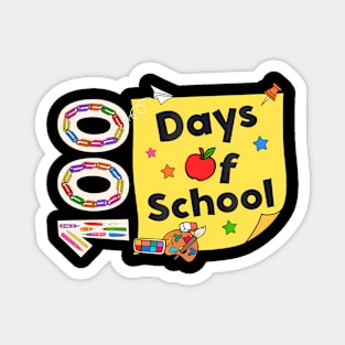 Groovy Art Teacher 100 Days Of School Teachers Students Magnet