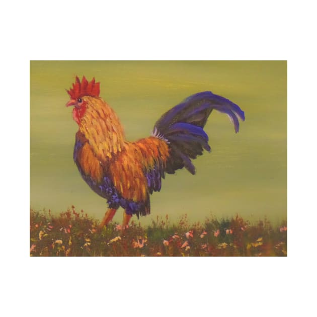 Rooster by Allison Prior Art