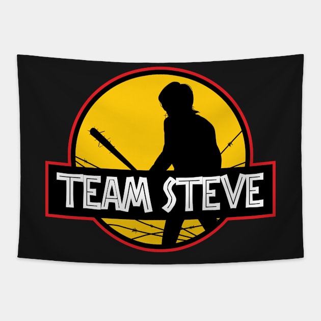 Team Steve - Stranger Things Tapestry by digitalage