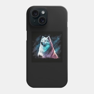 Cosmic Samoyed Phone Case