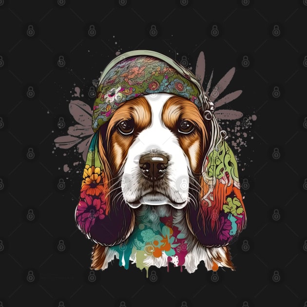 Hippie Beagle by JayD World