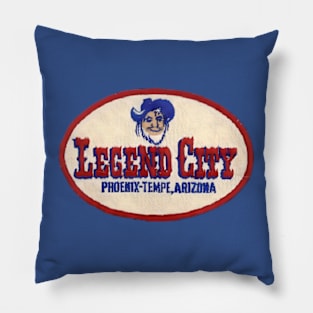 Legend City Amusement Park Phoenix - Tempe Arizona - Employee Patch Pillow