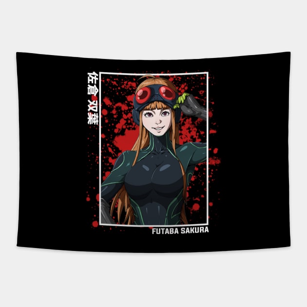 Futaba Sakura Persona 5 Tapestry by Otaku Emporium