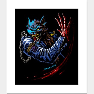 Night of the Werewolf Art Print for Sale by Jallu123