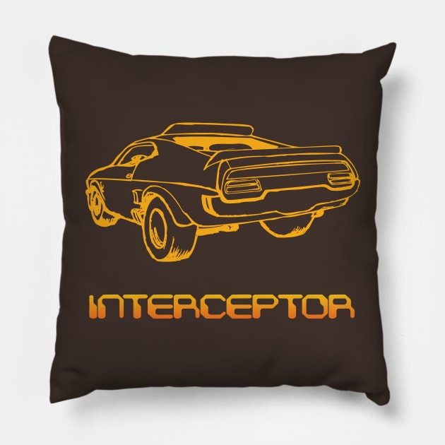 v8 interceptor Pillow by mangulica