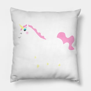 Big Bold and Beautiful Unicorn Pillow