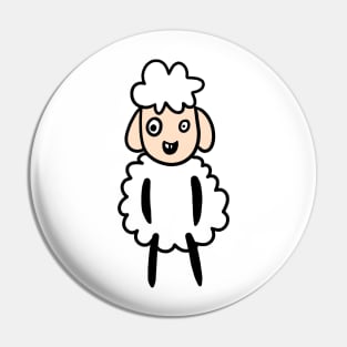 cute sheep Pin