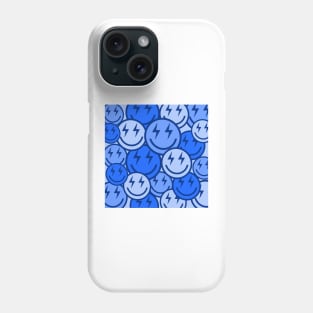 Lightning Bolt Smiley Faces Phone Case