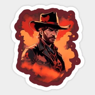 Arthur Morgan Red Dead Redemption 2 Vinyl Sticker -  Hong Kong