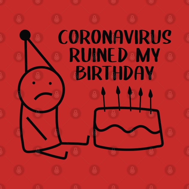 coronaviris ruined my birthday by GeekCastle