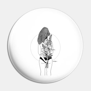 THE GIRL Pin