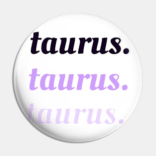 Copy of Retro Taurus 80's Pin