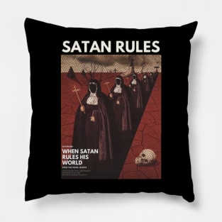 Satan rules Pillow