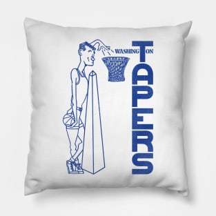 Defunct Washington Tapers Basketball Team Pillow