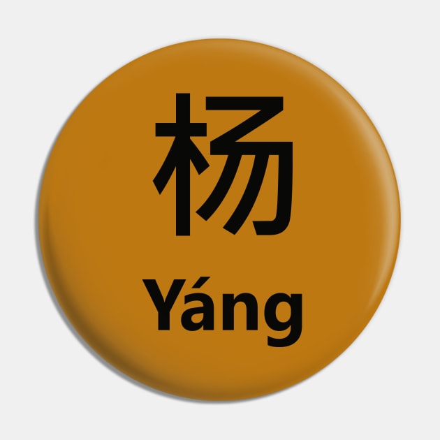 Chinese Surname Yáng Pin by MMDiscover