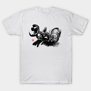 Louis Armstrong T Shirt Louis Armstrong King of Jazz  Classic T