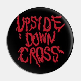 Upside Down Cross Pin