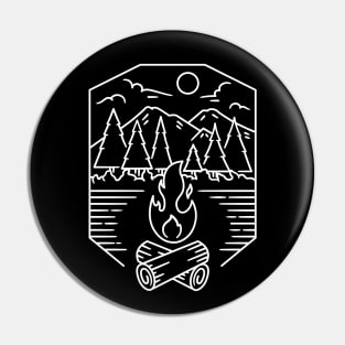 campfire emblem Pin