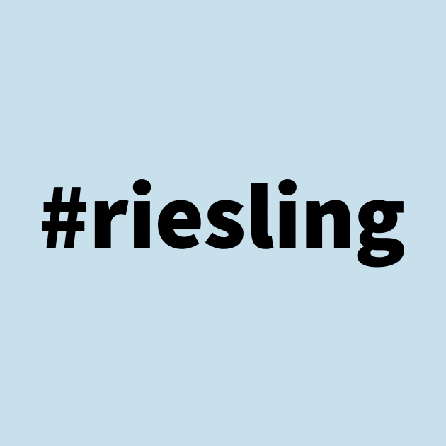 Hashtag Grapes: Riesling (black text) by winepartee