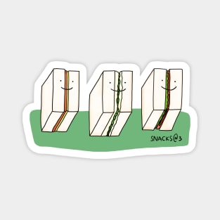 Finger Sandwiches in set of 3 Magnet