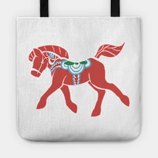 Real Dala Horse #2 Tote