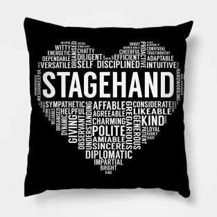 Stagehand Heart Pillow