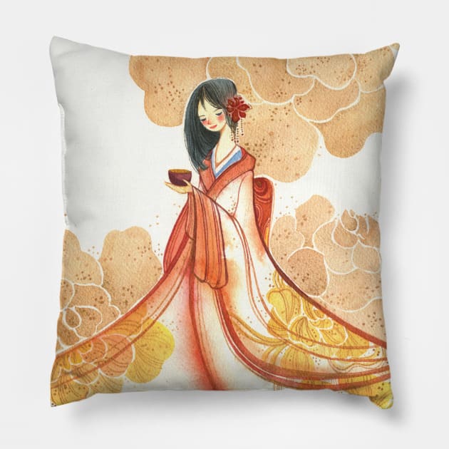 Kimono Pillow by Alina Chau