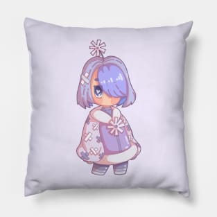 Pastel Chibi Girl Pillow