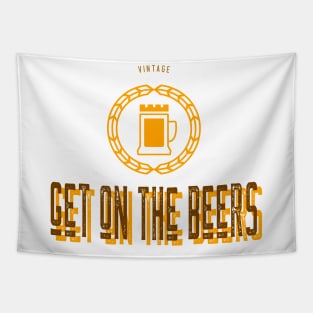 Get on the Beers Tapestry