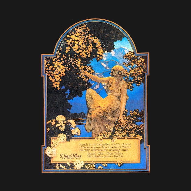 Advertisement for Djer-Kiss Toilet Water, 1917 by Maxfield Parrish by WAITE-SMITH VINTAGE ART