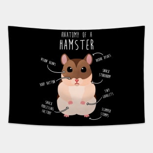 Campbell's Dwarf Hamster Anatomy Tapestry