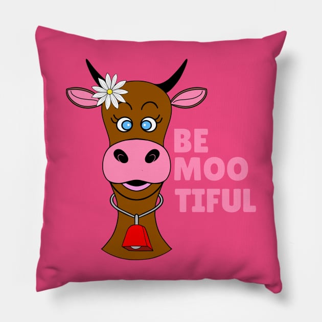 BEAUTIFUL Cow Lover Quote Pillow by SartorisArt1